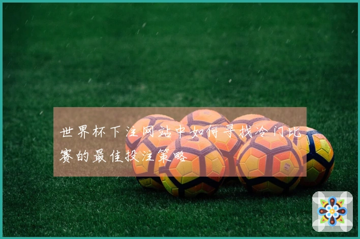 世界杯下注网站中如何寻找冷门比赛的最佳投注策略